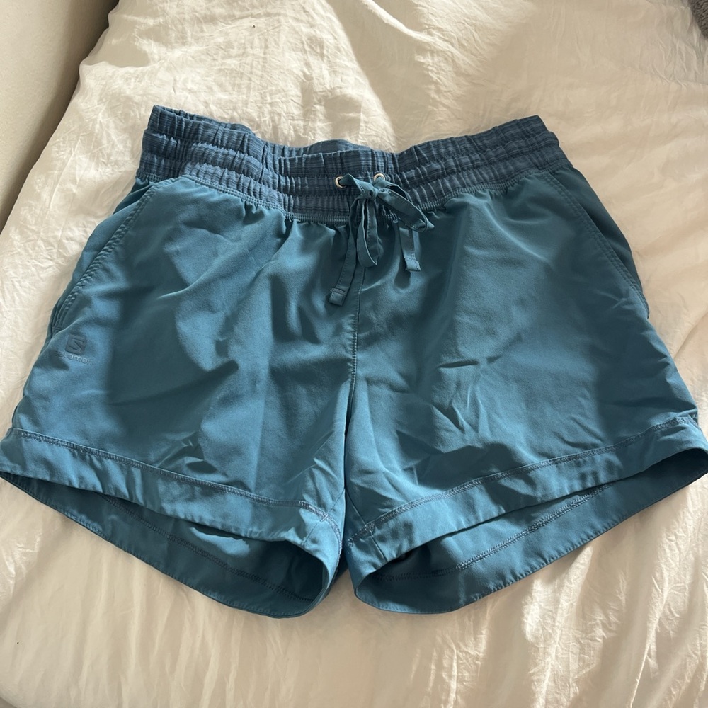 Women's Blue Athletic Shorts